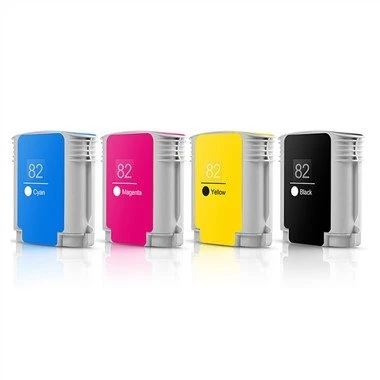 82 ตลับหมึกที่รองรับสำหรับเครื่องพิมพ์ HP 500 500PS 800 800PS 1100 2200
